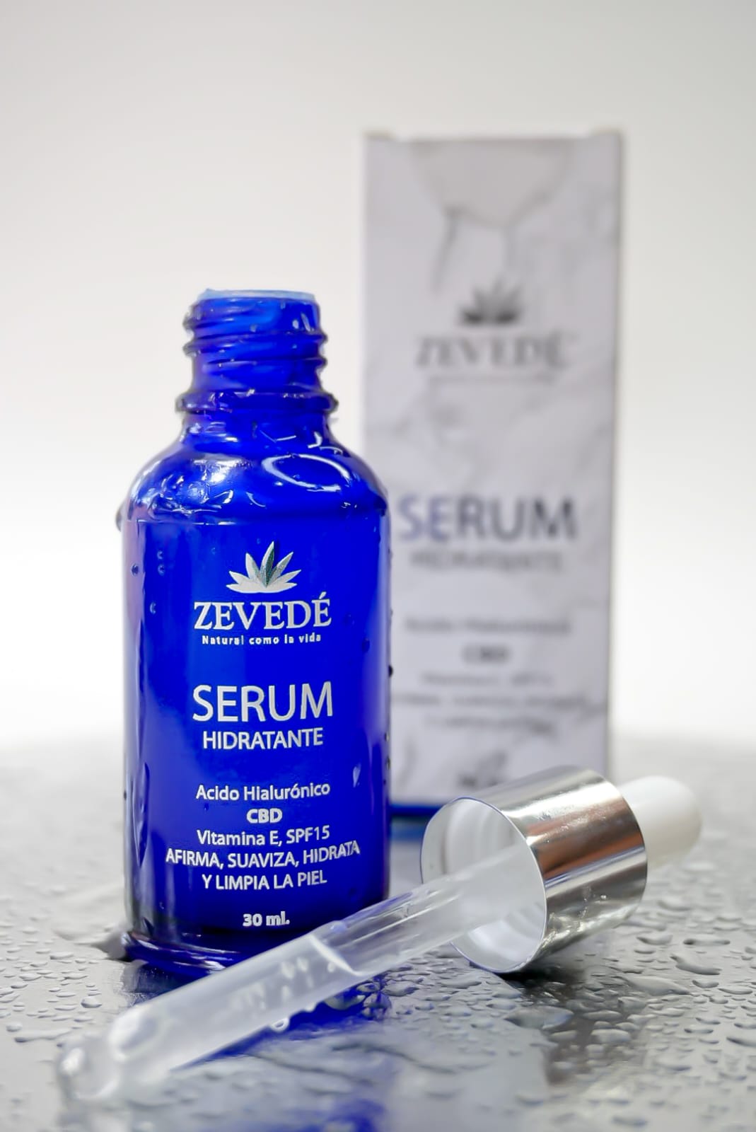 Serum Facial Con Acido Hialuronico Cbd.