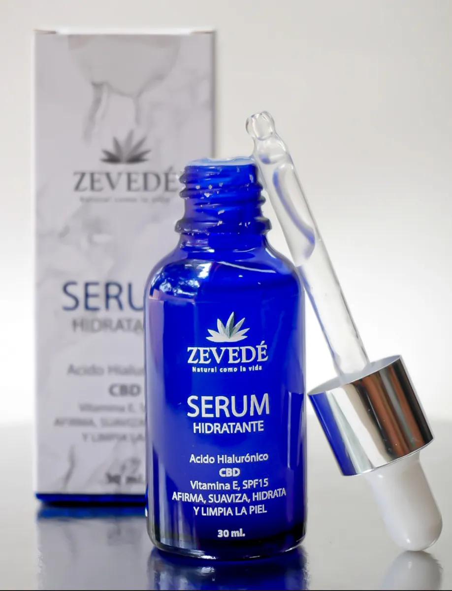 Serum Facial Con Acido Hialuronico Cbd.